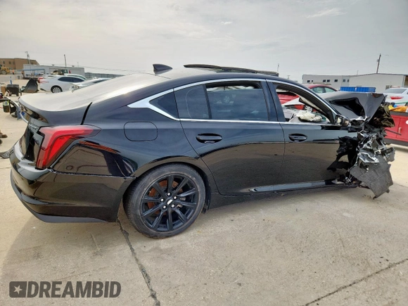 2020 Cadillac CT5 Luxury с VIN 1G6DW5RK2L0154198, выставлен на аукционе Copart как лот 56172775 с пробегом Не указан миль и Списание • Salvage title. История ставок и продаж доступна на DreamBid. Изображение 3.