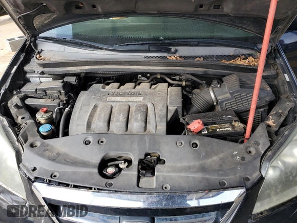 2007 Honda Odyssey EX-L with VIN 5FNRL38727B129550, listed as a Copart auction lot 48263675 with 190,418 mi miles and Salvage Title. Bid and sale history available at DreamBid. Image 11.