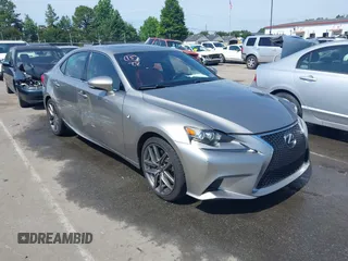 2016 Lexus IS 200t with VIN JTHBA1D21G5009597, listed as a IAAI auction lot 42438979 with 78,171 mi miles and . Bid and sale history available at DreamBid. Image 1.