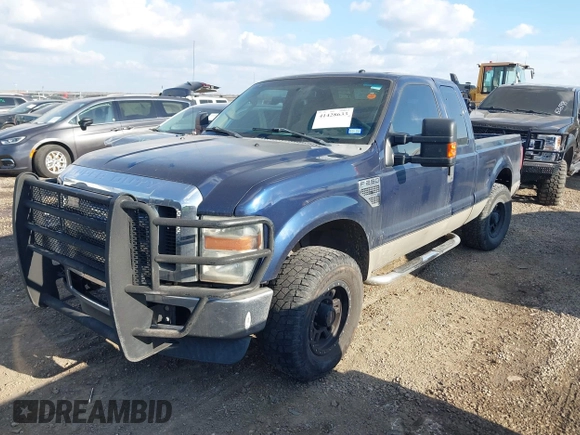 2008 Ford Super Duty F-250 SRW XL with VIN 1FTNX20538EC36665, listed as a IAAI auction lot 41428633 with 234,788 mi miles. Bid and sale history available at carsss.com. Image 2.