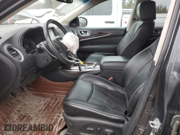 2014 Infiniti QX60 Hybrid with VIN 5N1CL0MM9EC521298, listed as a Copart auction lot 48987395 with 171,334 mi miles and Salvage Title. Bid and sale history available at DreamBid. Image 12.
