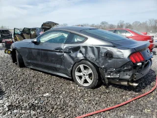 2017 Ford Mustang V6 with VIN 1FA6P8AM5H5311952, listed as a Copart auction lot 45360015 with 91,289 mi miles and Salvage Title. Bid and sale history available at carsss.com. Image 2.