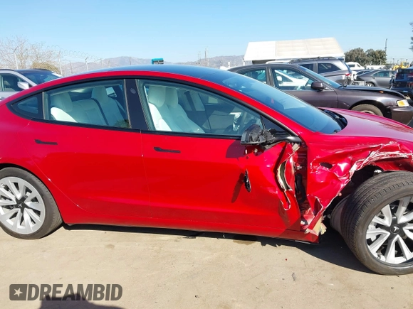 2021 Tesla Model 3 Long Range with VIN 5YJ3E1EBXMF990242, listed as a IAAI auction lot 41674222 with 24,554 mi miles and . Bid and sale history available at DreamBid. Image 13.
