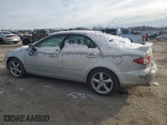 2004 Mazda Mazda6 s with VIN 1YVFP80D145N12084, listed as a Copart auction lot 41845315 with 67,258 mi miles and Salvage Title. Bid and sale history available at carsss.com. Image 2.