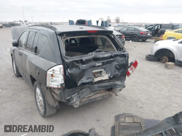 2008 Jeep Compass Sport with VIN 1J8FT47058D519816, listed as a IAAI auction lot 41694184 with 238,719 mi miles. Bid and sale history available at carsss.com. Image 6.