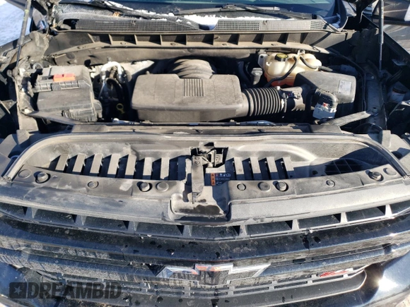 2021 Chevrolet Silverado 1500 LT Trail Boss with VIN 1GCPYFED7MZ308497, listed as a Copart auction lot 45048465 with 81,989 mi miles and Salvage Title. Bid and sale history available at DreamBid. Image 12.
