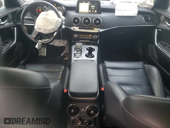 2020 Kia Stinger GT2 with VIN KNAE55LC6L6076511, listed as a Copart auction lot 41895725 with 62,808 mi miles and Salvage Title. Bid and sale history available at carsss.com. Image 8.