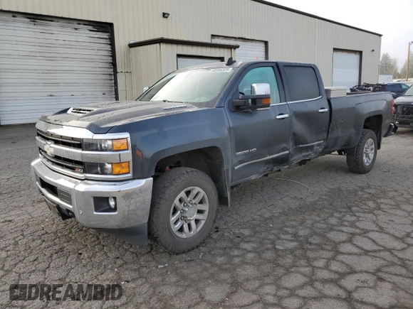 2019 Chevrolet Silverado 3500HD LTZ with VIN 1GC4KXEY1KF187901, listed as a Copart auction lot 50306325 with 74,057 mi miles and Salvage Title. Bid and sale history available at carsss.com. Image 1.