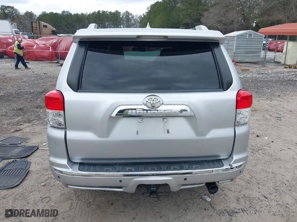 2011 Toyota 4Runner SR5 with VIN JTEZU5JR9B5021016, listed as a IAAI auction lot 41844799 with 155,361 mi miles. Bid and sale history available at carsss.com. Image 17.