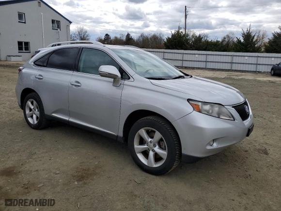 2010 Lexus RX 350 with VIN 2T2BK1BAXAC022461, listed as a Copart auction lot 53604805 with 199,436 mi miles and Salvage Title. Bid and sale history available at carsss.com. Image 4.