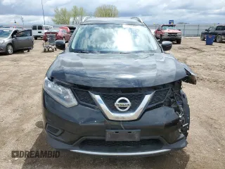 2016 Nissan Rogue SV z VIN KNMAT2MVXGP728598, wystawiony jako Copart lot #55658035 z przebiegiem 82 712 mil mil oraz Szkoda całkowita • Salvage title. Historia ofert i sprzedaży dostępna na DreamBid. Obrazek 5.