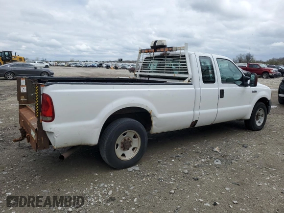 2006 Ford F-250 XL with VIN 1FTSX20506ED96521, listed as a Copart auction lot 53614185 with 105,180 mi miles and Clean title. Bid and sale history available at DreamBid. Image 3.