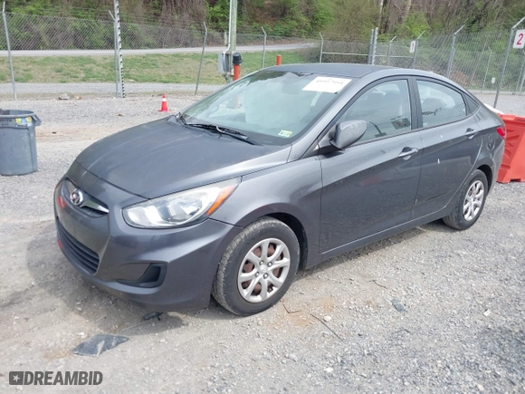 2012 Hyundai Accent GLS with VIN KMHCT4AE9CU138828, listed as a IAAI auction lot 41937954 with 196,201 mi miles. Bid and sale history available at carsss.com. Image 18.
