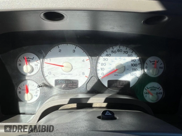 2005 Dodge Ram 2500 SLT with VIN 3D7KS28C75G782335, listed as a Copart auction lot 80124264 with 275,117 mi miles and Salvage Title. Bid and sale history available at carsss.com. Image 8.