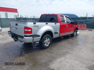 2008 Ford F-150 XLT with VIN 1FTPX14588FA31947, listed as a IAAI auction lot 42016845 with 129,723 mi miles. Bid and sale history available at carsss.com. Image 4.