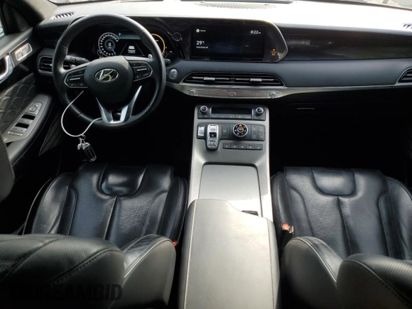 2020 Hyundai Palisade Limited z VIN KM8R5DHE8LU121965, wystawiony jako Copart lot #58702735 z przebiegiem 145 072 mil mil oraz Szkoda całkowita • Salvage title. Historia ofert i sprzedaży dostępna na DreamBid. Obrazek 8.