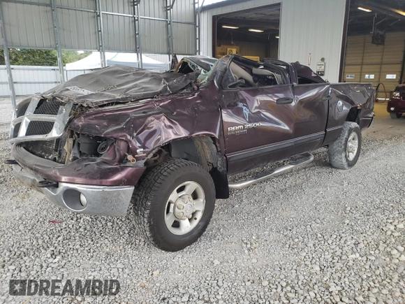 2005 Dodge Ram 2500 SLT with VIN 3D7KS28C85G860976, listed as a Copart auction lot 68625754 with 0 mi miles and Salvage Title. Bid and sale history available at carsss.com. Image 1.