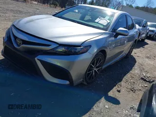 2021 Toyota Camry SE Nightshade with VIN 4T1G11AK3MU609515, listed as a IAAI auction lot 41764036 with 68,739 mi miles and . Bid and sale history available at carsss.com. Image 2.
