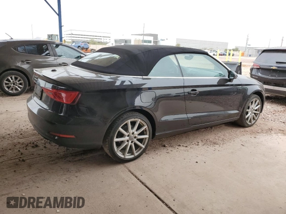 2015 Audi A3 1.8T Premium with VIN WAU6CLFF4F1133245, listed as a Copart auction lot 45140505 with 84,529 mi miles and Salvage Title. Bid and sale history available at carsss.com. Image 3.