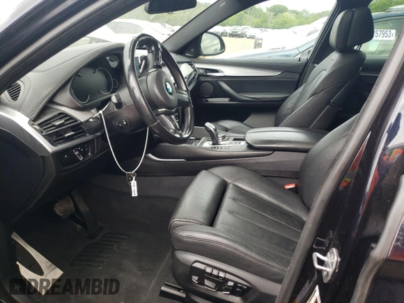2016 BMW X6 xDrive35i with VIN 5UXKU2C56G0N78516, listed as a Copart auction lot 56144323 with 152,622 mi miles. Bid and sale history available at carsss.com. Image 7.