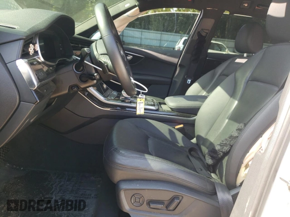 2021 Audi Q7 Premium Plus with VIN WA1LJAF72MD034440, listed as a Copart auction lot 58164365 with Not provided miles and Salvage title. Bid and sale history available at DreamBid. Image 7.