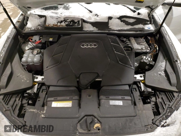 2019 Audi Q8 Prestige z VIN WA1CVAF13KD035710, wystawiony jako Copart lot #82997264 z przebiegiem Nie podano mil oraz Szkoda całkowita • Salvage title. Historia ofert i sprzedaży dostępna na DreamBid. Obrazek 11.