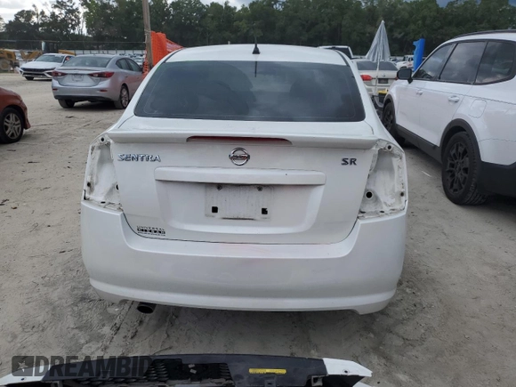 2010 Nissan Sentra S with VIN 3N1AB6AP3AL712376, listed as a Copart auction lot 61208285 with 196,524 mi miles and Salvage title. Bid and sale history available at DreamBid. Image 6.