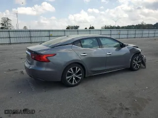 2017 Nissan Maxima Platinum with VIN 1N4AA6AP8HC381628, listed as a Copart auction lot 51847215 with 181,313 mi miles and Salvage Title. Bid and sale history available at carsss.com. Image 3.