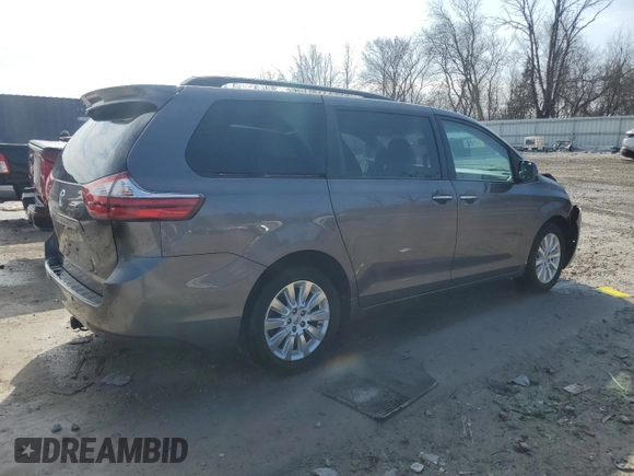 2015 Toyota Sienna Ltd with VIN 5TDDK3DC3FS127574, listed as a Copart auction lot 52703385 with 143,544 mi miles and Clean Title. Bid and sale history available at carsss.com. Image 3.