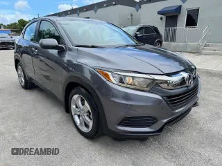 2022 Honda HR-V LX with VIN 3CZRU5H30NM724759, listed as a Copart auction lot 61826825 with 22,745 mi miles and Non repairable. Bid and sale history available at DreamBid. Image 4.
