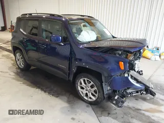2017 Jeep Renegade Latitude with VIN ZACCJABB6HPE79271, listed as a IAAI auction lot 40998196 with 117,118 mi miles. Bid and sale history available at carsss.com. Image 1.