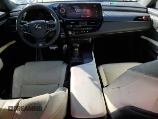 2022 Lexus ES 300h F Sport with VIN 58AGA1C19NU018460, listed as a Copart auction lot 88367985 with 26,807 mi miles and Salvage title. Bid and sale history available at DreamBid. Image 8.