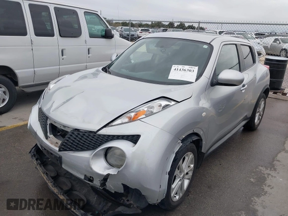 2013 Nissan Juke SV with VIN JN8AF5MR7DT224111, listed as a IAAI auction lot 41436303 with 102,432 mi miles. Bid and sale history available at carsss.com. Image 18.