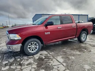 2015 Ram 1500 Big Horn z VIN 1C6RR6LG8FS501375, wystawiony jako Copart lot #60099605 z przebiegiem 188 856 mil mil oraz Szkoda całkowita • Salvage title. Historia ofert i sprzedaży dostępna na DreamBid. Obrazek 1.