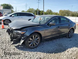 2021 Mazda 6 Touring with VIN JM1GL1VM4M1603945, listed as a Copart auction lot 72386264 with 52,486 mi miles and Salvage Title. Bid and sale history available at DreamBid. Image 1.