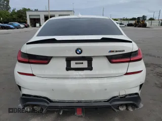 2020 BMW 3 Series M340i with VIN 3MW5U7J05L8B26525, listed as a Copart auction lot 84528894 with 26,380 mi miles and Salvage Title. Bid and sale history available at carsss.com. Image 6.