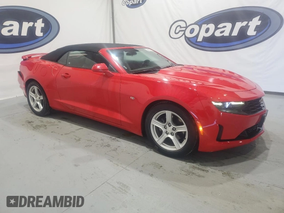 2020 Chevrolet Camaro 1LT with VIN 1G1FB3DX9L0109440, listed as a Copart auction lot 48245485 with 48,478 mi miles and Non Repairable. Bid and sale history available at carsss.com. Image 4.