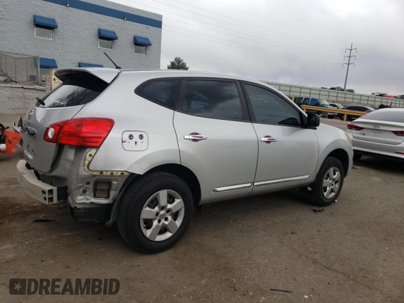 2013 Nissan Rogue S with VIN JN8AS5MT8DW022688, listed as a Copart auction lot 51515895 with 189,434 mi miles and Salvage Title. Bid and sale history available at carsss.com. Image 3.