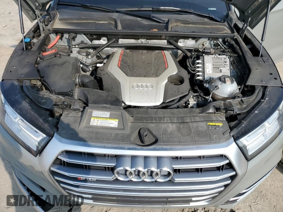 2019 Audi SQ5 Premium Plus with VIN WA1B4AFY1K2015849, listed as a Copart auction lot 52017083 with 25,465 mi miles. Bid and sale history available at carsss.com. Image 11.