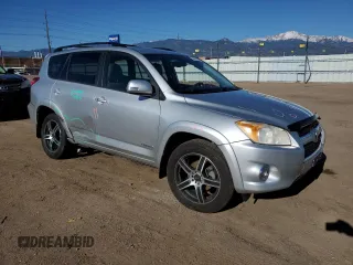 2010 Toyota RAV4 Limited with VIN 2T3DK4DV7AW033096, listed as a Copart auction lot 58050635 with 121,866 mi miles and Salvage title. Bid and sale history available at DreamBid. Image 4.