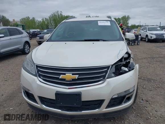 2015 Chevrolet Traverse LT with VIN 1GNKVGKD2FJ280517, listed as a IAAI auction lot 42292339 with 142,841 mi miles and . Bid and sale history available at DreamBid. Image 13.