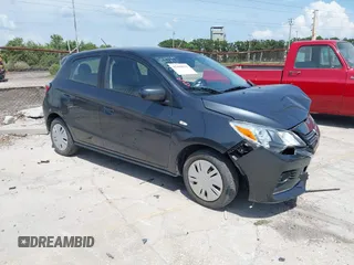2024 Mitsubishi Mirage ES with VIN ML32AUHJ5RH000538, listed as a IAAI auction lot 42388831 with 23,973 mi miles and . Bid and sale history available at DreamBid. Image 1.