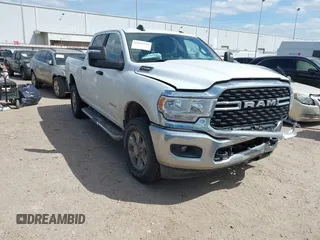 2024 Ram 2500 Big Horn with VIN 3C6UR5DJ9RG373903, listed as a IAAI auction lot 41826324 with 12,889 mi miles. Bid and sale history available at carsss.com. Image 1.