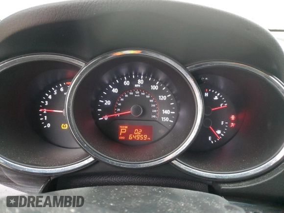 2013 Kia Sorento LX with VIN 5XYKT4A20DG330244, listed as a Copart auction lot 50123075 with 64,959 mi miles and Salvage Title. Bid and sale history available at carsss.com. Image 9.