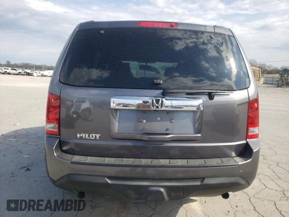 2015 Honda Pilot LX with VIN 5FNYF3H20FB016136, listed as a Copart auction lot 50865055 with 111,069 mi miles and Clean Title. Bid and sale history available at carsss.com. Image 6.