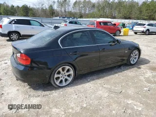 2007 BMW 3 Series 335i with VIN WBAVB735X7FV75212, listed as a Copart auction lot 46341525 with 238,383 mi miles and Salvage Title. Bid and sale history available at carsss.com. Image 3.