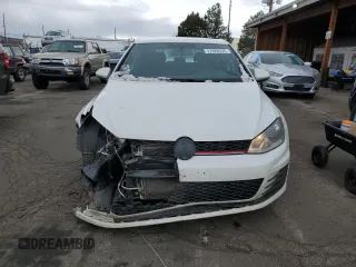 2016 Volkswagen Golf GTI S w/Performance Pkg with VIN 3VWT47AU8GM009223, listed as a Copart auction lot 47826535 with 124,020 mi miles and Salvage Title. Bid and sale history available at carsss.com. Image 5.