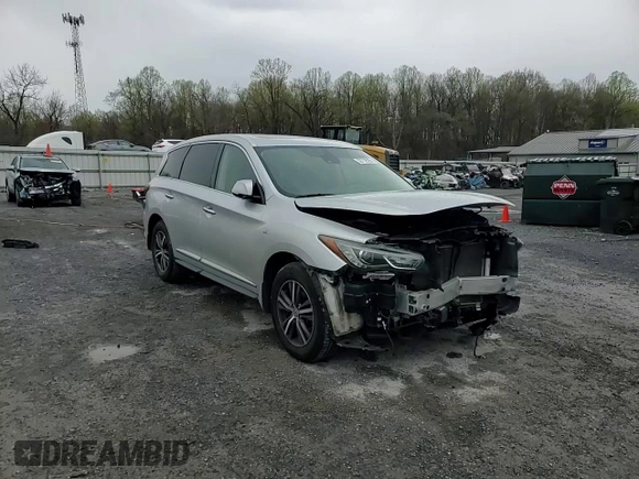 2019 Infiniti QX60 Luxe with VIN 5N1DL0MN1KC535141, listed as a Copart auction lot 52712525 with 95,192 mi miles and Salvage title. Bid and sale history available at DreamBid. Image 12.
