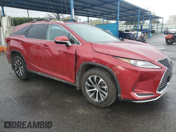 2020 Lexus RX 350L z VIN JTJHZKFA2L2024522, wystawiony jako Copart lot #43853225 z przebiegiem 73 403 mil mil oraz Szkoda całkowita • Salvage title. Historia ofert i sprzedaży dostępna na DreamBid. Obrazek 4.