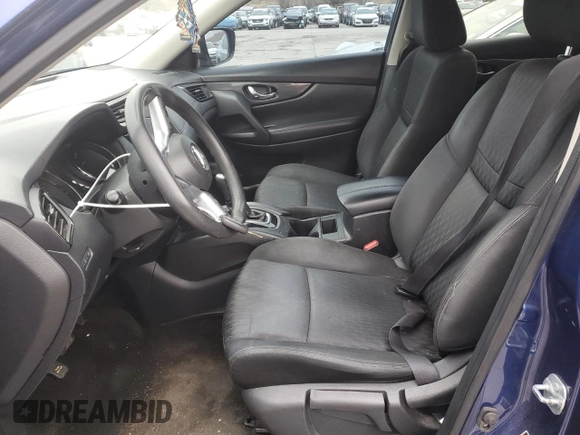 2017 Nissan Rogue S with VIN KNMAT2MV5HP553601, listed as a Copart auction lot 48413275 with 155,641 mi miles and Salvage Title. Bid and sale history available at carsss.com. Image 7.